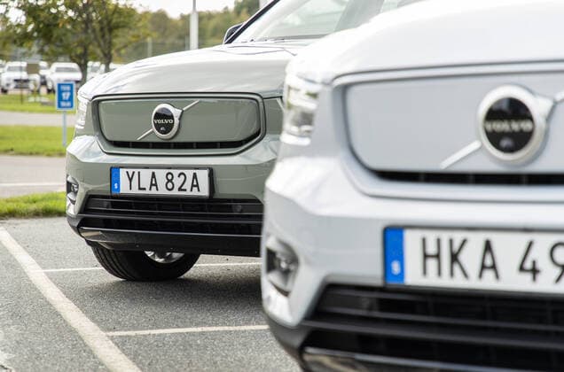 Biltest Volvos nya elbil XC40 Recharge. Anders Deros 2020-10-01 (c) DEROS ANDERS Aftonbladet TT * * * EXPRESSEN OUT * * * AFTONBLADET 1620 Göteborg Sverige x2512x *** Car test Volvos new electric car XC40 Recharge Anders Deros 2020 10 01 c DEROS ANDERS Aftonbladet TT EXPRESSEN OUT AFTONBLADET 1620 Gothenburg Sweden x2512x,  Copyright: xDEROSxANDERS Aftonbladetx Volvo XC40 Recharge