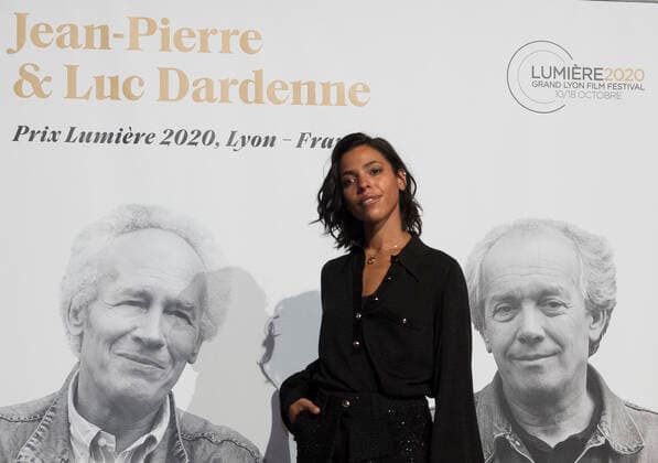 Zita Hanrot CELEBRITES : Prix Lumiere 2020 - Salle 3000 - Lyon - 16 10 2020 SandrineThesillat Panoramic 