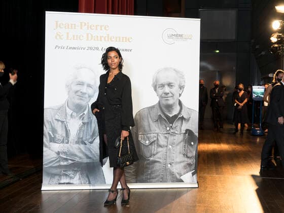 Zita Hanrot CELEBRITES : Prix Lumiere 2020 - Salle 3000 - Lyon - 16 10 2020 SandrineThesillat Panoramic 