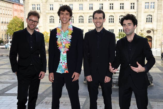 Vision String Quartet at OPUS Klassik 2020 at the Konzerthaus am Gendarmenmarkt in Berlin on 18 10 2020