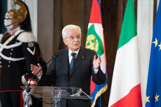 photo IPP spgr roma 20 10 2020 award ceremony of the OMRI honours conferred to distinguished citizens during the coronavirus emergency in the photo the president of the republic Sergio Mattarella WARNING AVAILABLE ONLY FOR ITALIAN MARKET  0