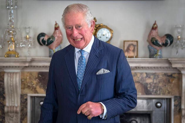 Bilder des Jahres 2020, Entertainment 10 Oktober Entertainment Themen der Woche KW43 Entertainment Bilder des Tages . 22 10 2020. London, United Kingdom. Prince Charles, The Prince of Wales, meeting Iraqi Prime Minister Mustafa al-Kadhimi at Clarence House in London.  xi-Imagesx xPoolx IIM-21725-0005