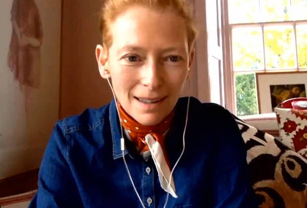 Bilder des Jahres 2020, Entertainment 10 Oktober Entertainment Themen der Woche KW43 Rome, Ara Pacis shows Romaison. Pictured: Tilda Swinton in connection. f  Copyright: xRomax xIPAx xRomax