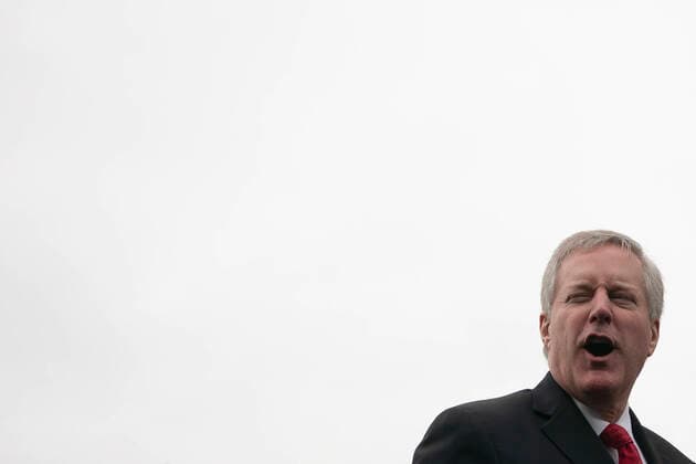 White House Chief of Staff Mark Meadows speaks with reporters on the South Lawn of the White House amid the coronavirus pandemic on March 28, 2020 in Washington, D.C. Credit: Alex Edelman The Photo Access Coronavirus Pandemic 2020  Copyright: xAlexxEdelmanx