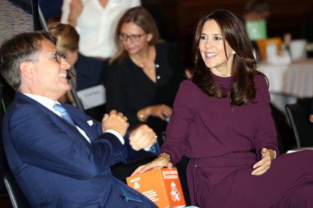 26-10-2020 Denmark Crown Princess Mary attended the 7th award ceremony of the FSR (Danish Professional Association of Auditors) and CSR Reporting (CSR Business-Magazin) in the stock exchange in Copenhagen, Denmark.  Copyright: xPPEx