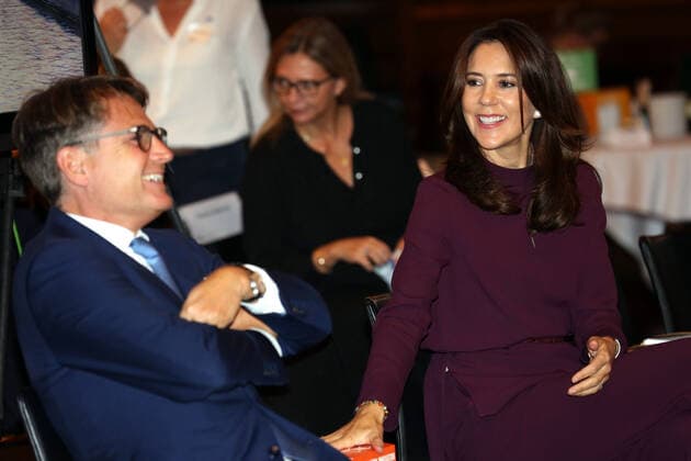 26-10-2020 Denmark Crown Princess Mary attended the 7th award ceremony of the FSR (Danish Professional Association of Auditors) and CSR Reporting (CSR Business-Magazin) in the stock exchange in Copenhagen, Denmark.  Copyright: xPPEx