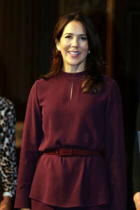 26-10-2020 Denmark Crown Princess Mary attended the 7th award ceremony of the FSR (Danish Professional Association of Auditors) and CSR Reporting (CSR Business-Magazin) in the stock exchange in Copenhagen, Denmark.  Copyright: xPPEx