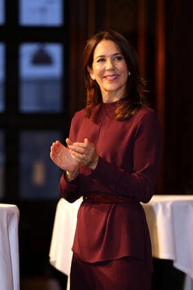 26-10-2020 Denmark Crown Princess Mary attended the 7th award ceremony of the FSR (Danish Professional Association of Auditors) and CSR Reporting (CSR Business-Magazin) in the stock exchange in Copenhagen, Denmark.  Copyright: xPPEx