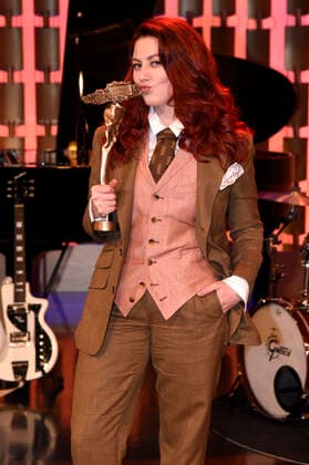 Tahnee at the presentation of the Bavarian Cabaret Prize 2020 in BR Studio Unterföhring, 26 10 2020 Foto:xS.xAdamx xFuturexImage