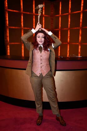 Tahnee at the presentation of the Bavarian Cabaret Prize 2020 in BR Studio Unterföhring, 26 10 2020 Foto:xS.xAdamx xFuturexImage