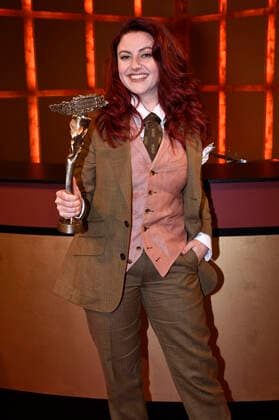 Tahnee at the presentation of the Bavarian Cabaret Prize 2020 in BR Studio Unterföhring, 26 10 2020 Foto:xS.xAdamx xFuturexImage