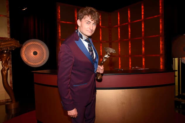 Sebastian Krämer at the presentation of the Bavarian Cabaret Prize 2020 in BR Studio Unterföhring, 26 10 2020 Foto:xS.xAdamx xFuturexImage