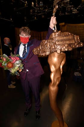 Sebastian Krämer at the presentation of the Bavarian Cabaret Prize 2020 in BR Studio Unterföhring, 26 10 2020 Foto:xS.xAdamx xFuturexImage
