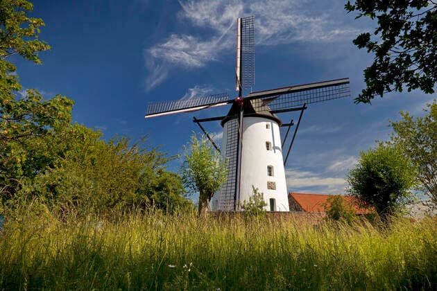 Brown mill in Kaarst, Germany, North Rhine Westphalia, Lower Rhine, Kaarst mill Brown mill in Kaarst, Germany, North Rhine Westphalia, Lower Rhine, Kaarst BLWS631299 Copyright: xblickwinkel S.xZiesex