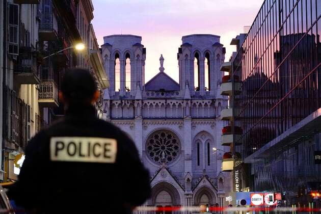 Bilder des Jahres 2020, News 10 Oktober News Themen der Woche KW44 News Bilder des Tages Attentat a la Basilique Notre Dame de Nice - La Basilique Notre Dame NEWS : Attentat a la Basilique Notre Dame de Nice - Nice - 29 10 2020 NorbertScanella PanoramiC 