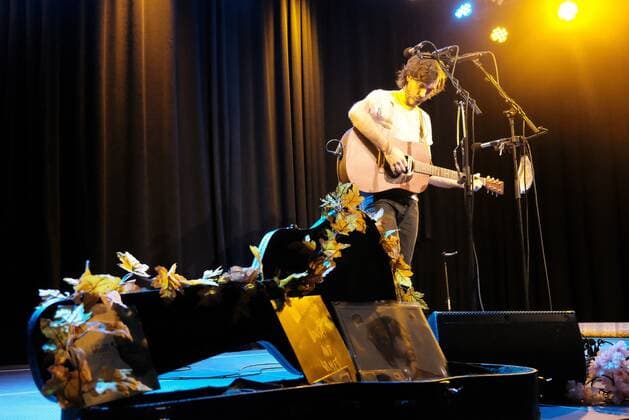 28 10 2020 xkhx , Kassel, Schlachthof Concert Gregor McEwan Singer, Songwriter