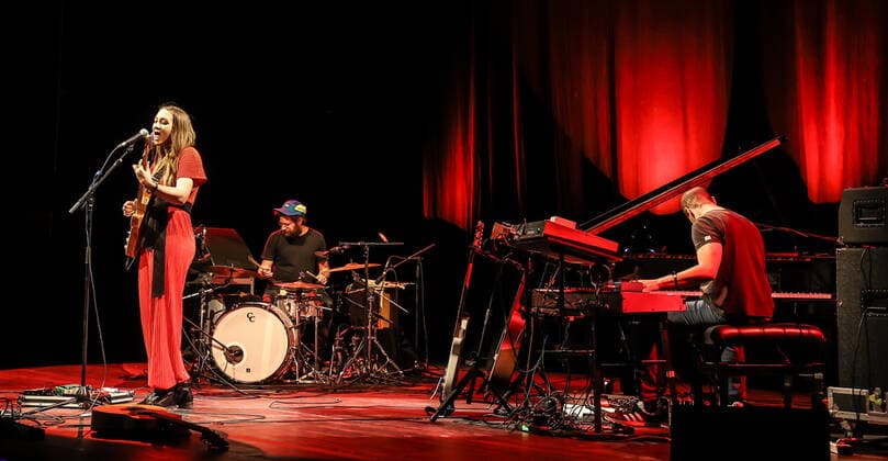 Concert by Sophie Hunger, Volksbuehne Berlin Sophie Hunger