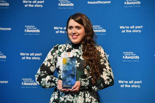 ACT AUSTRALIAN OF THE YEAR FINALISTS, ACT s 2021 Young Australian of the Year finalist Tara McClelland at a reception at the National Gallery of Australia in Canberraa, Monday, November 2, 2020. ( NO ARCHIVING, EDITORIAL USE ONLY, NO USE IN BOOKS WITHOUT CONSENT CANBERRA ACT AUSTRALIA  Copyright: xMICKxTSIKASx 20201102001501016235