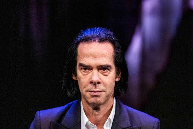 Bilder des Jahres 2020, Entertainment 11 November Entertainment Themen der Woche KW45 Entertainment Bilder des Tages Nick Cave afholder pressemoede i forbindelse med udstillingen Stranger Than Kindness i Den Sorte Diamant i Koebenhavn, mandag den 2. november 2020.. , Denmark *** Nick Cave holds press conference in connection with the exhibition Stranger Than Kindness in The Black Diamond in Copenhagen, Monday 2 November 2020, Denmark  Copyright: OlafurxSteinarxRyexGestsson OlafurxSteinarxGestssonx cop102 spdk20201102-112843-L