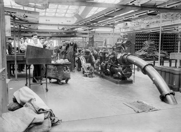 August 12, 2020, New York, USA: Pneumatic Tube, Pennsylvania Terminal Post Office (now called James A. Farley Building), New York City, New York, USA, Bain News Service, 1914 New York - ZUMAg145 20200812_zza_g145_011 Copyright: xJTxVintagex