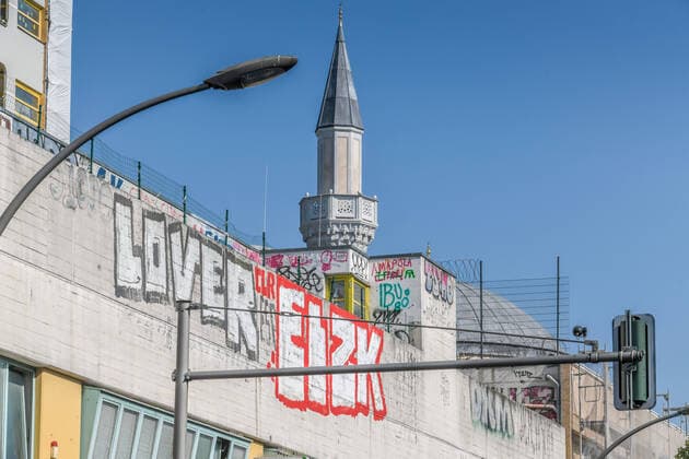 Mevlana Mosque, Kottbusser Tor, Kreuzberg, Berlin, Germany