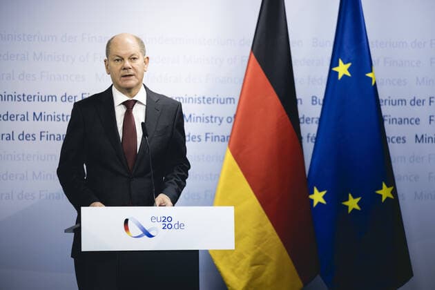 Federal Minister of Finance Olaf Scholz SPD in the context of a statement on the ECOFIN meeting Berlin, 03 11 2020 Berlin Germany Copyright: xBMF XanderxHeinl photothekx
