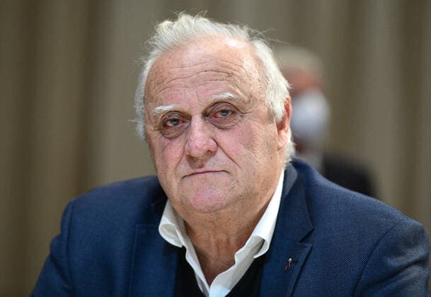 The state parliament of Saarland will meet on Tuesday 03 11 2020 for a special session in the Saarlandhalle in Saarbrücken The members of parliament will deal with the tightened measures to contain the corona pandemic In the picture Minister of the Interior Klaus Bouillon CDU bub