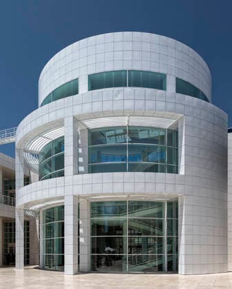 Architektur von Richard Meier A day shot of Getty Centre, Los Angeles, California, USA 1984-1997  Copyright: xJohnnyxJetstreamx