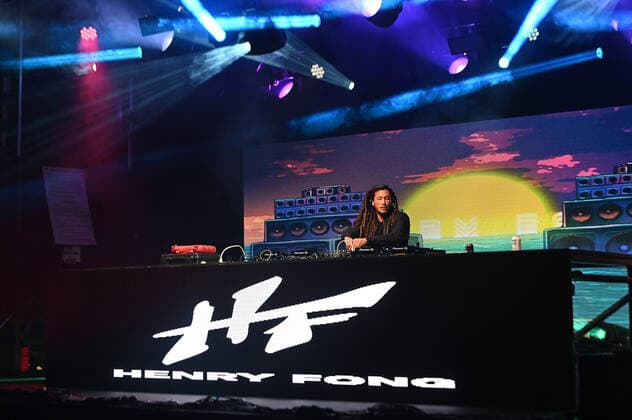 BURLINGAME, CA - NOVEMBER 06: DJ Producer Henry Fong performs during the Deorro Put it in Park - Drive-In Concert Tour at the Burlingame Golf Center on November 6, 2020 in Burlingame, California. Photo: Casey Flanigan imageSPACE MediaPunch Copyright: ximageSPACEx