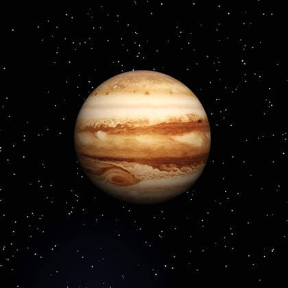 IMAGO Creative: Planeten im Sonnensystem Jupiter - Symbolbilder Digital Illustration of Planet Jupiter *** Digital Illustration of Planet Jupiter 1044005540