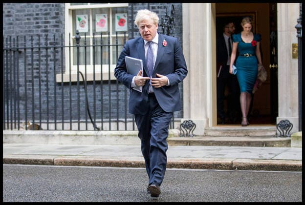 . 10 11 2020. London, United Kingdom. Cabinet Meeting. Prime Minister Boris Johnson attends Cabinet Meeting, Downing Street.  xMartynxWheatleyx xi-Imagesx IIM-21783-0008