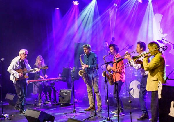 DMA Jazz 2020 Pierre Doerges New Jungle Orchestra on stage at Danish Music Awards Jazz 2020 at Bremen Theater in Copenhagen 12 November 2020, Copenhagen  Copyright: TorbenxChristensen TorbenxChristensenx COP300 spdk20201113-022755-L