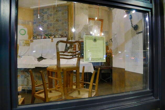 Covid 19 Vienna before the 2 hard lockdown Vienna, 13 11 2020 Local restaurant gastronomy closed Wien Austria AVN101002427_132