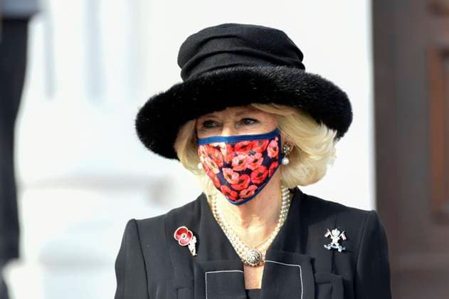 Duchess Camilla of Cornwall at the photo session for the reception by the Federal President in Bellevue Palace, on the occasion of the commemoration of the Volkstrauertag Berlin, 15 11 2020 Foto:xF.xKernx xFuturexImage