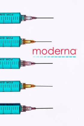 Shortly after the Mainz-based company Biontech and its partner Pfizer, US competitor Moderna also announces a success with a corona vaccine The vaccine mRNA 1273 is said to have a 95 percent effectiveness Theme picture, symbol picture 17 11 2020 Foto:xC.xHardtx xFuturexImage