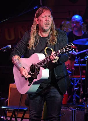 BOCA RATON - NOVEMBER 16: Devon Allman of The Allman Betts Band performs at The Funky Biscuit on November 16, 2020 in Boca Raton, Florida. Copyright: xmpi04 MediaPunchx