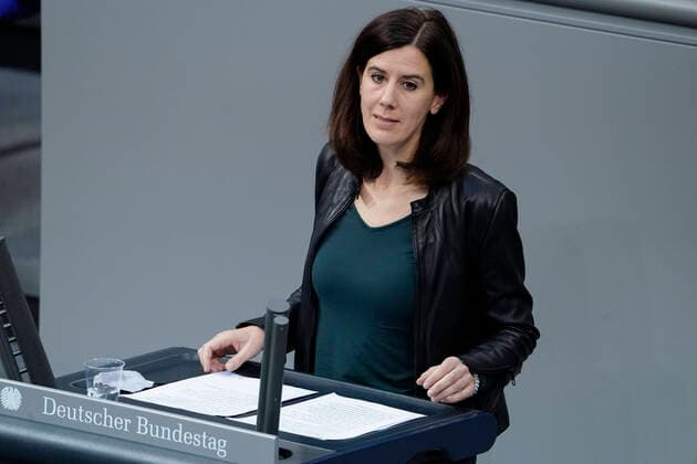 192 Bundestag session in Berlin Aktuell, 19 11 2020, Berlin, Portrait of Katja Suding during her speech on the topic of Current Hour Effective help for schools in the pandemic at the 192 session of the German Bundestag in Berlin Berlin Germany