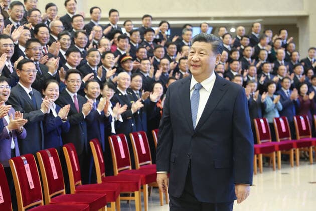 (201120) -- BEIJING, Nov. 20, 2020 -- Chinese President Xi Jinping, also general secretary of the Communist Party of China (CPC) Central Committee and chairman of the Central Military Commission, meets with representatives honored for promoting cultural and ethical progress in Beijing, capital of China, Nov. 20, 2020. Wang Huning, a member of the Standing Committee of the Political Bureau of the CPC Central Committee and head of the Central Commission for Guiding Cultural and Ethical Progress, was present at the meeting. ) CHINA-BEIJING-XI JINPING-CULTURAL AND ETHICAL PROGRESS-REPRESENTATIVES-MEETING (CN) JuxPeng 