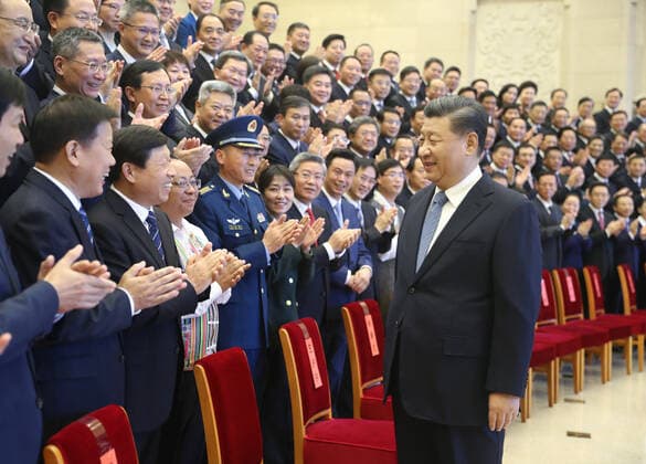 (201120) -- BEIJING, Nov. 20, 2020 -- Chinese President Xi Jinping, also general secretary of the Communist Party of China (CPC) Central Committee and chairman of the Central Military Commission, meets with representatives honored for promoting cultural and ethical progress in Beijing, capital of China, Nov. 20, 2020. Wang Huning, a member of the Standing Committee of the Political Bureau of the CPC Central Committee and head of the Central Commission for Guiding Cultural and Ethical Progress, was present at the meeting. ) CHINA-BEIJING-XI JINPING-CULTURAL AND ETHICAL PROGRESS-REPRESENTATIVES-MEETING (CN) JuxPeng 