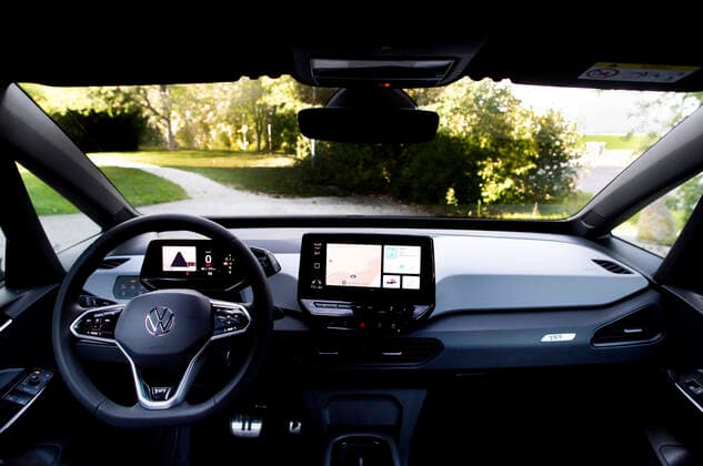Volkswagen ID.3 Life (1st edition). Interior STOCKHOLM SVERIGE x10050x *** Volkswagen ID 3 Life 1st edition Interior STOCKHOLM SWEDEN x10050x,  Copyright: xPontusxLundahl TTx VW ID 3 LIFE