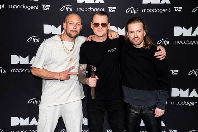 Suspect wins as AArets Gruppe at the Danish Music Awards in Royal Arena on Saturday 28 November 2020,  Copyright: MartinxSylvestx cop300 spdk20201129-000441-L