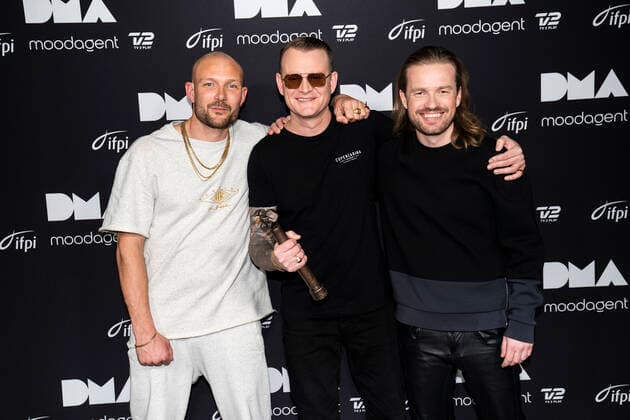 Suspect wins as AArets Gruppe at the Danish Music Awards in Royal Arena on Saturday 28 November 2020,  Copyright: MartinxSylvestx cop300 spdk20201129-000451-L