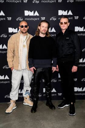Suspect wins as AArets Gruppe at the Danish Music Awards in Royal Arena on Saturday 28 November 2020,  Copyright: MartinxSylvestx cop300 spdk20201129-000642-L