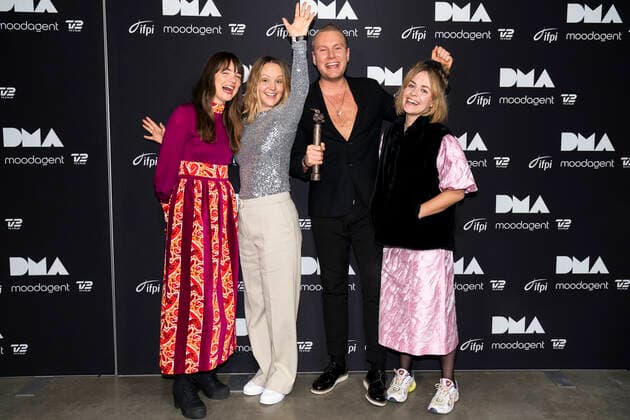 The winner of the award is P3s Music podcast Who is backstage at the Danish Music Awards in the Royal Arena on Saturday 28 November 2020,  Copyright: MartinxSylvestx cop300 spdk20201129-000834-L