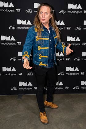 Jesper Binzer backstage at the Danish Music Awards in the Royal Arena on Saturday 28 November 2020,  Copyright: MartinxSylvestx cop300 spdk20201129-001509-L