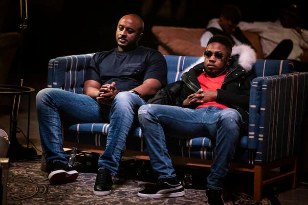 ICEKIID on the sofa at the Danish Music Awards in the Royal Arena on Saturday 28 November 2020,  Copyright: MartinxSylvestx cop300 spdk20201129-002345-L
