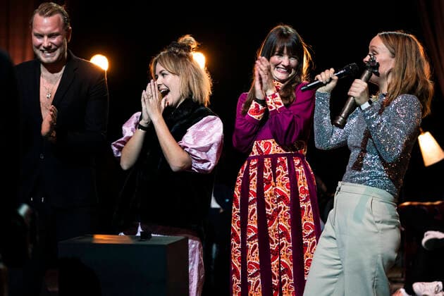 The winner of the award is P3s Music podcast Who is at the Danish Music Awards in the Royal Arena on Saturday 28 November 2020,  Copyright: MartinxSylvestx cop300 spdk20201129-002645-L