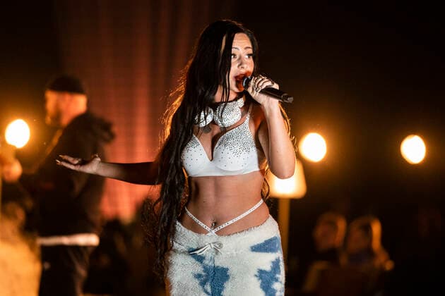 Tessa on stage at the Danish Music Awards in the Royal Arena on Saturday 28 November 2020,  Copyright: MartinxSylvestx cop300 spdk20201129-003402-L