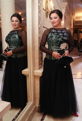 MOSCOW, RUSSIA â€“ NOVEMBER 30, 2020: Opera singer Anna Netrebko at the 25th Stanislavsky Award ceremony at the Bolshoi Theatre. Netrebko won a Stanislavsky prize for outstanding creative achievement in world opera . The Stanislavsky Award is an international prize established in 1994 and presented by the Stanislavsky Foundation to theatre actors, directors, critics and others for their contribution to Russian and world theatre. Vyacheslav Prokofyev TASS  TS0F00D3