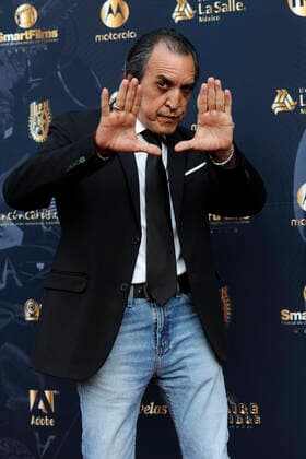 Mexico: The Smart Films 2020 Awards - Arrivals MEXICO CITY, MEXICO – NOVEMBER 29: Luis Felipe Tovar poses for photos during the red carpet of the Smart Films Awards 2020 at Foro Aire Libre on November 29 2020 in Mexico City, Mexico. **World Rights ** Mexico City Mexico Mexico Copyright: MartinxGonzalez